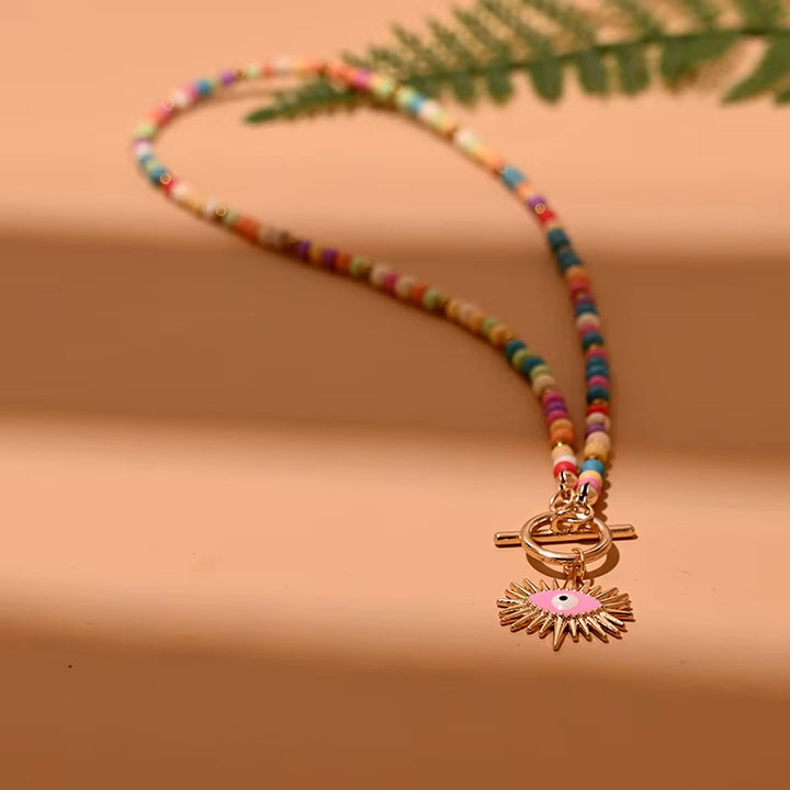 Mystic Evil Eye Charm Necklace