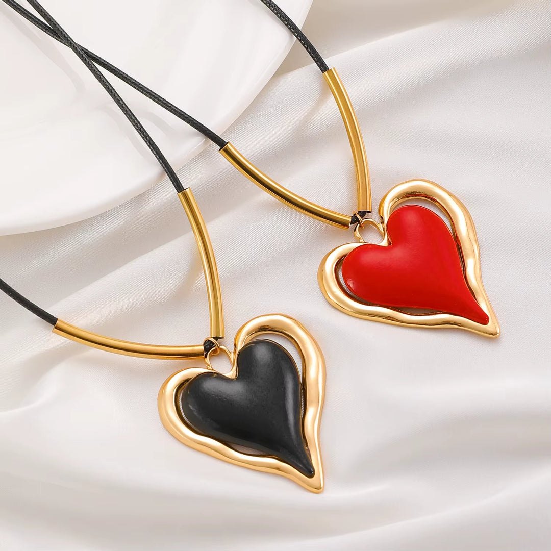 Heart Core Pendant Necklace