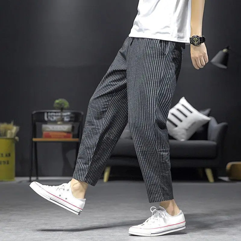 Lucian Pinstripe Pant
