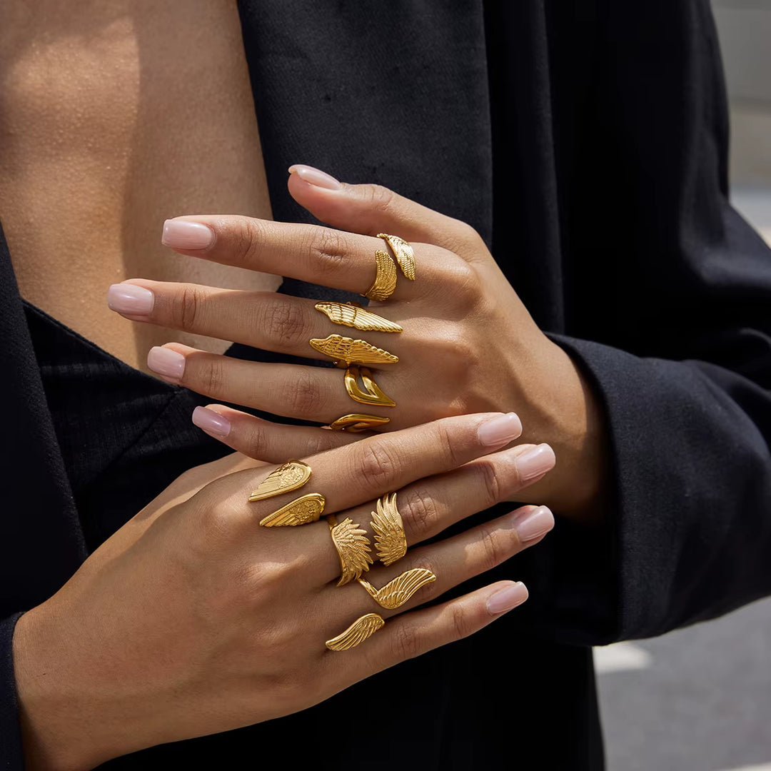 Wings In Flight Ring