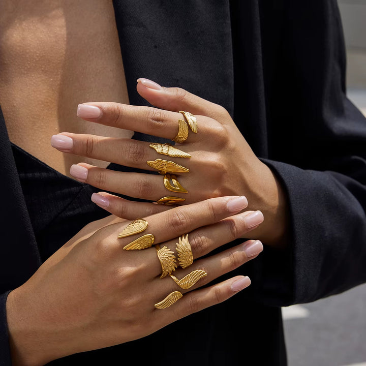 Wings In Flight Ring