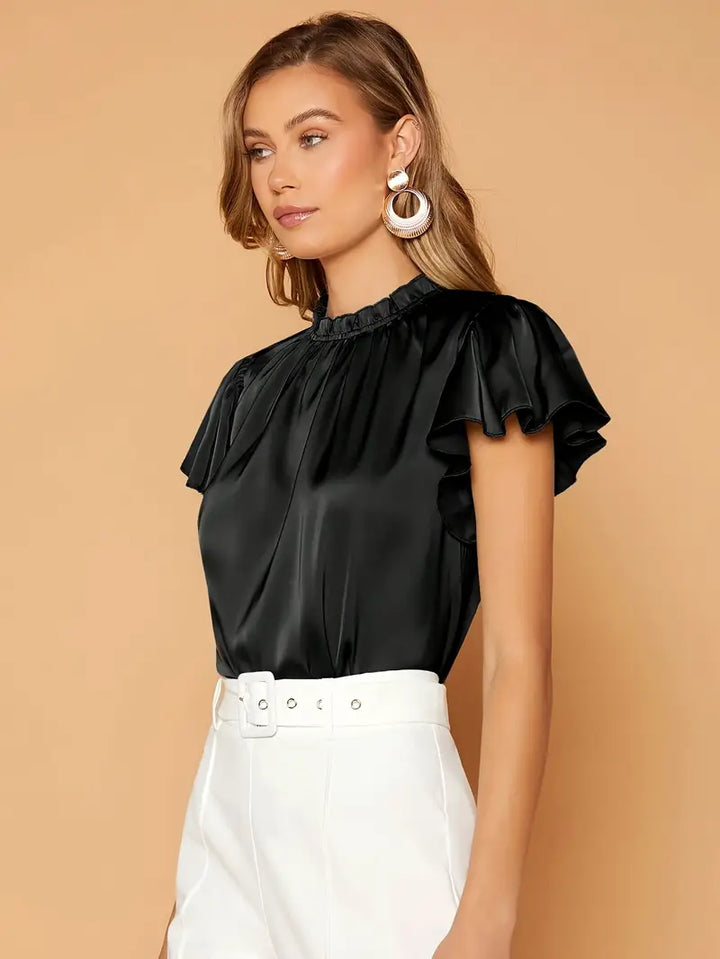 Anastasia High Neck Blouse
