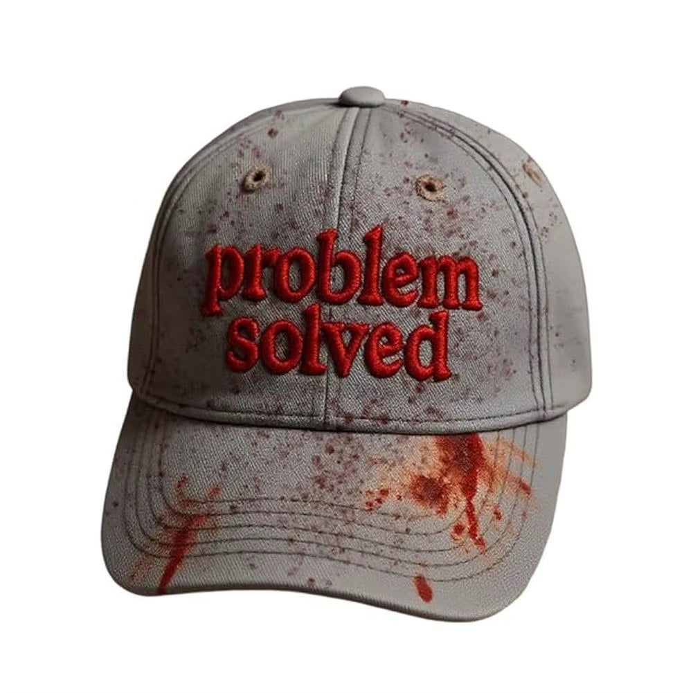 Problem Solved Embroidered Cap