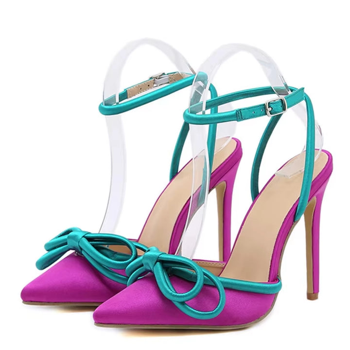 Bellavue Satin Bow Stiletto