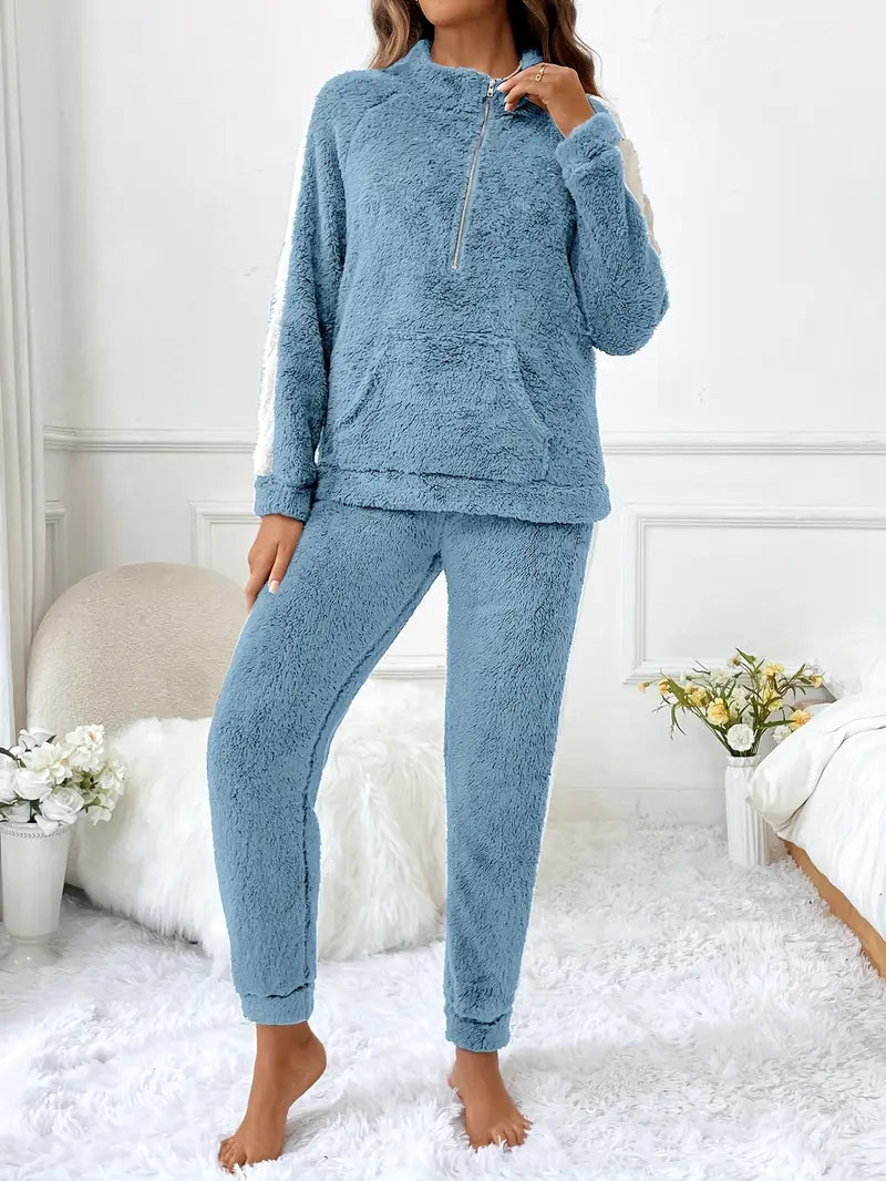 Teddy Fleece Pajama Set