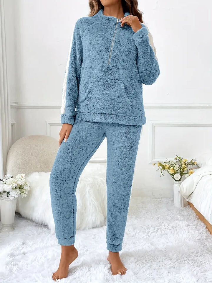 Teddy Fleece Pajama Set