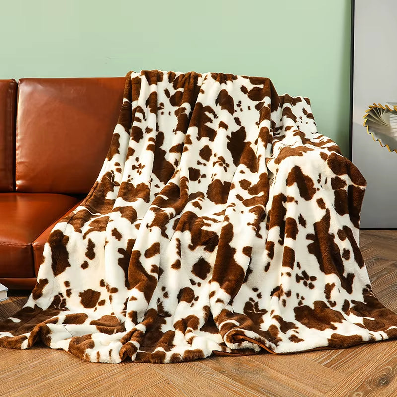 Rodeo Fleece Throw Blanket