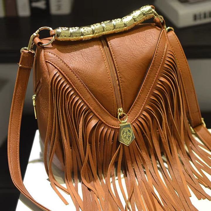 Wanderlust Fringe Crossbody Bag