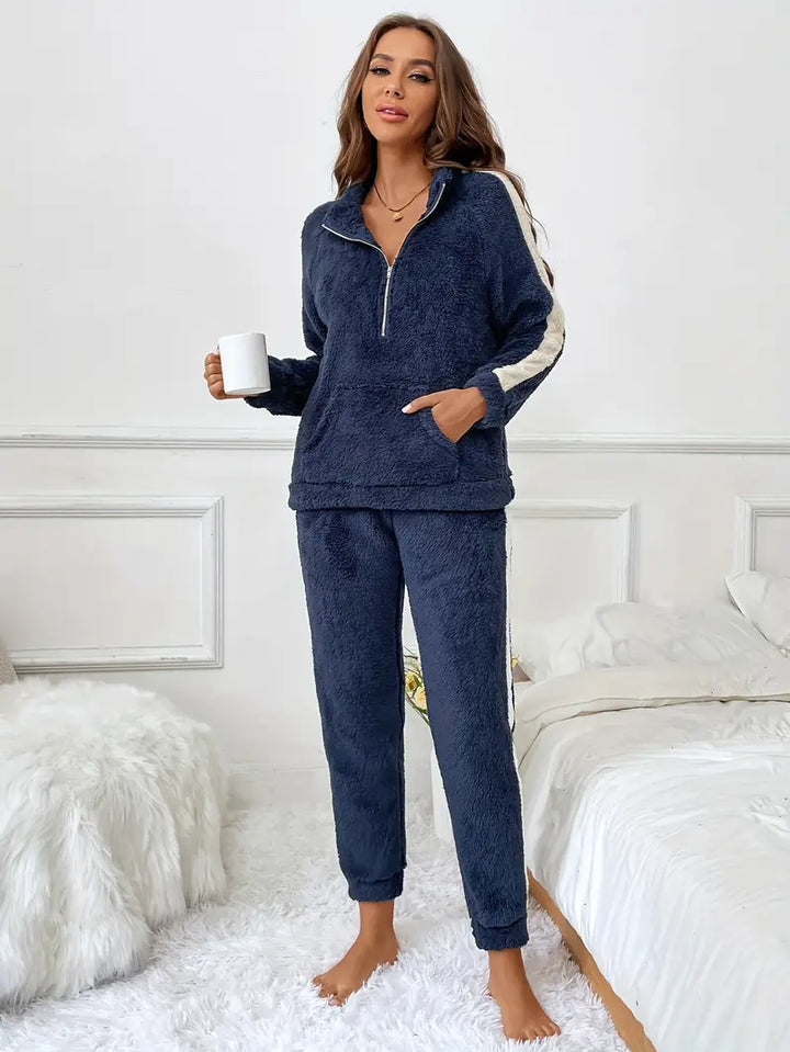 Teddy Fleece Pajama Set