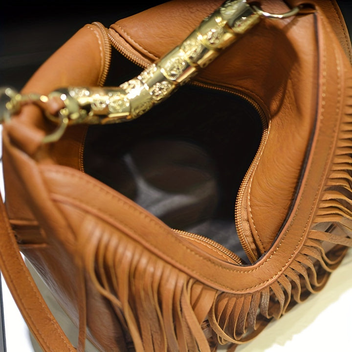 Wanderlust Fringe Crossbody Bag