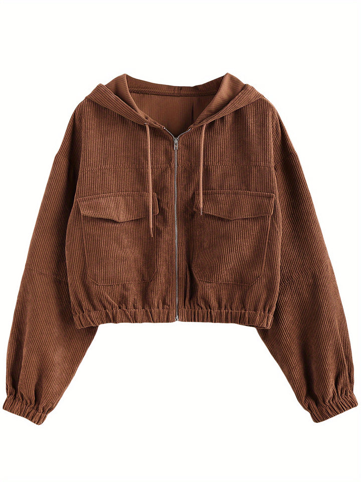 Vesper Cropped Corduroy Jacket
