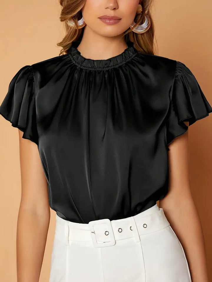 Anastasia High Neck Blouse