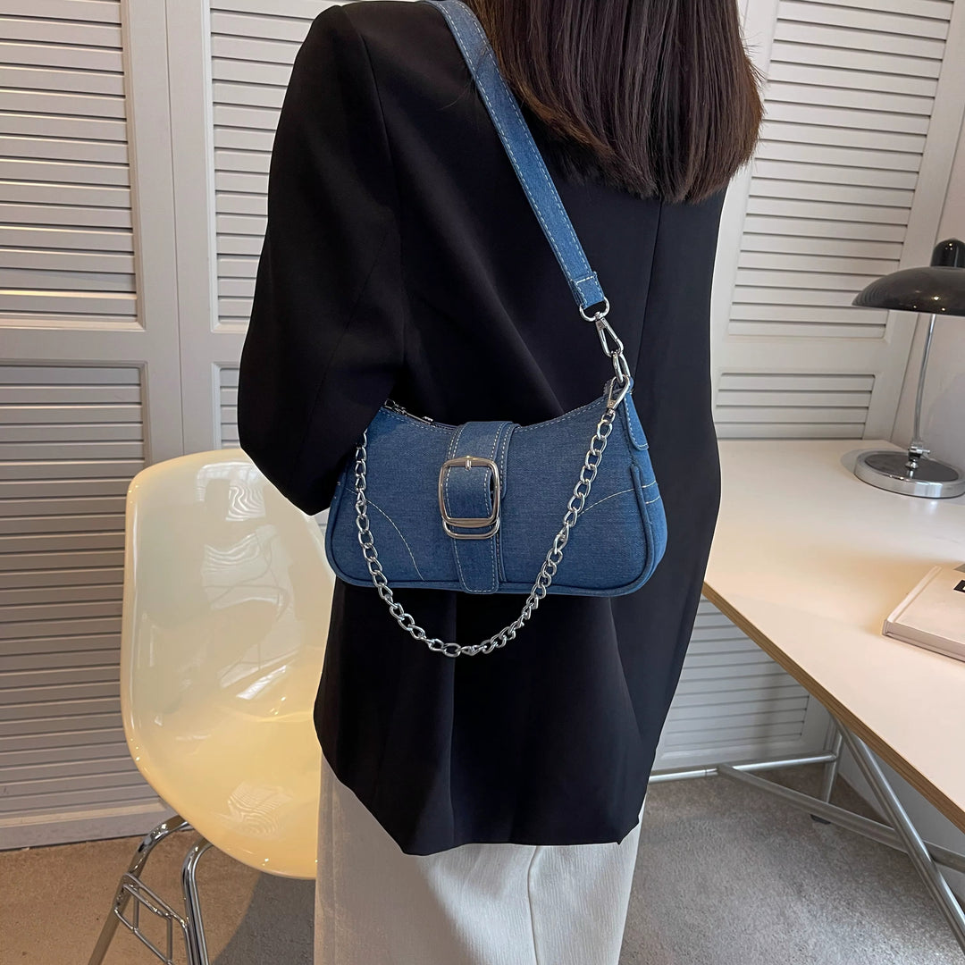 Denim Icon Crossbody Bag