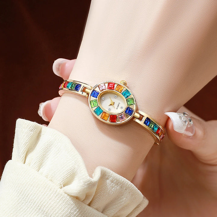 Eternelle Crystal-Cut Timepiece