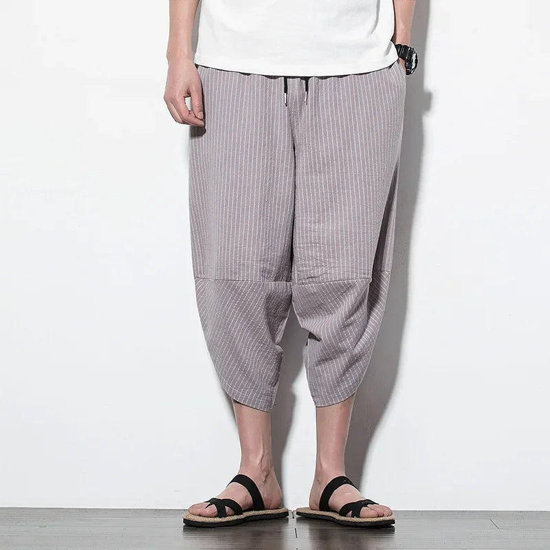 Zen Stripe Harem Pant