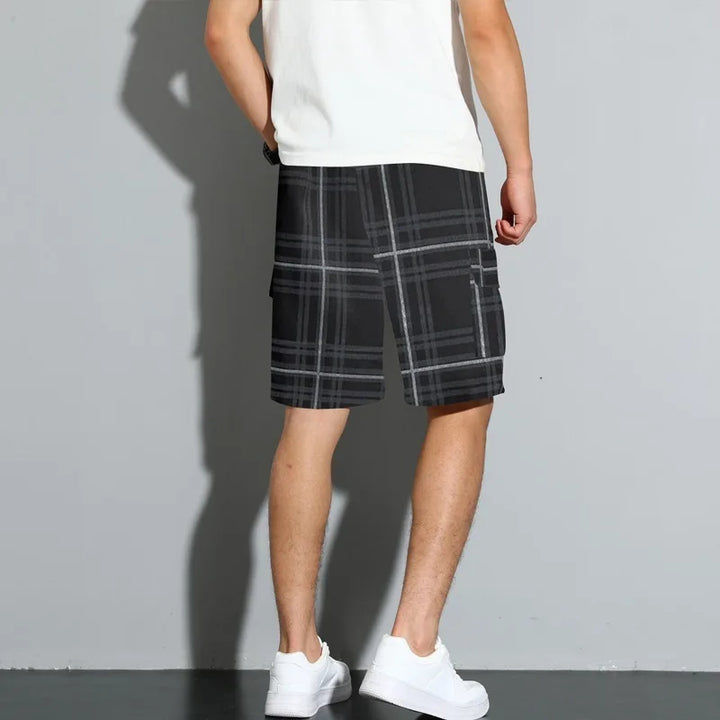 Crossmark Plaid Cargo Short