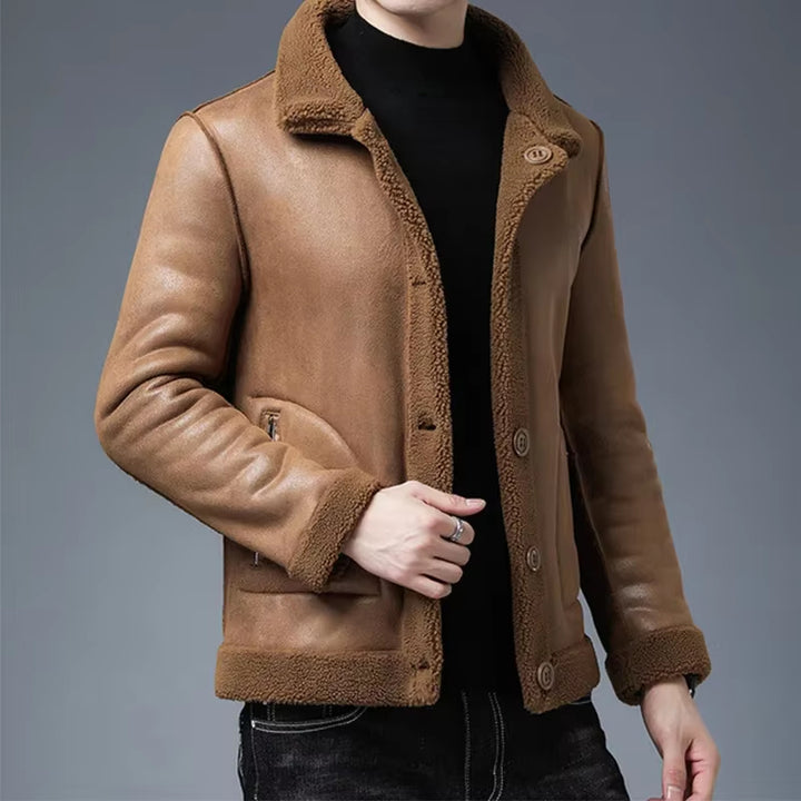 Alford Reversible Plush Coat