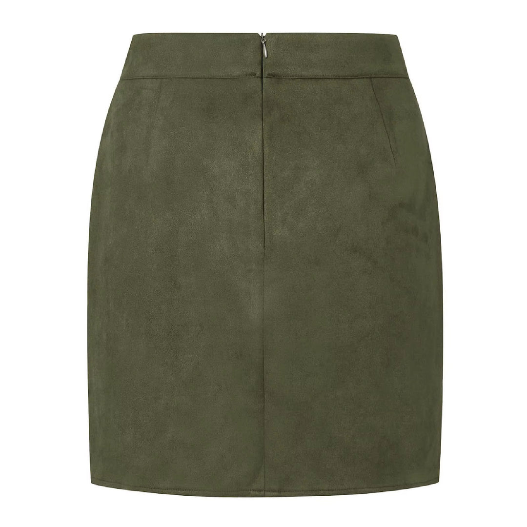 Suede Theory Mini Skirt