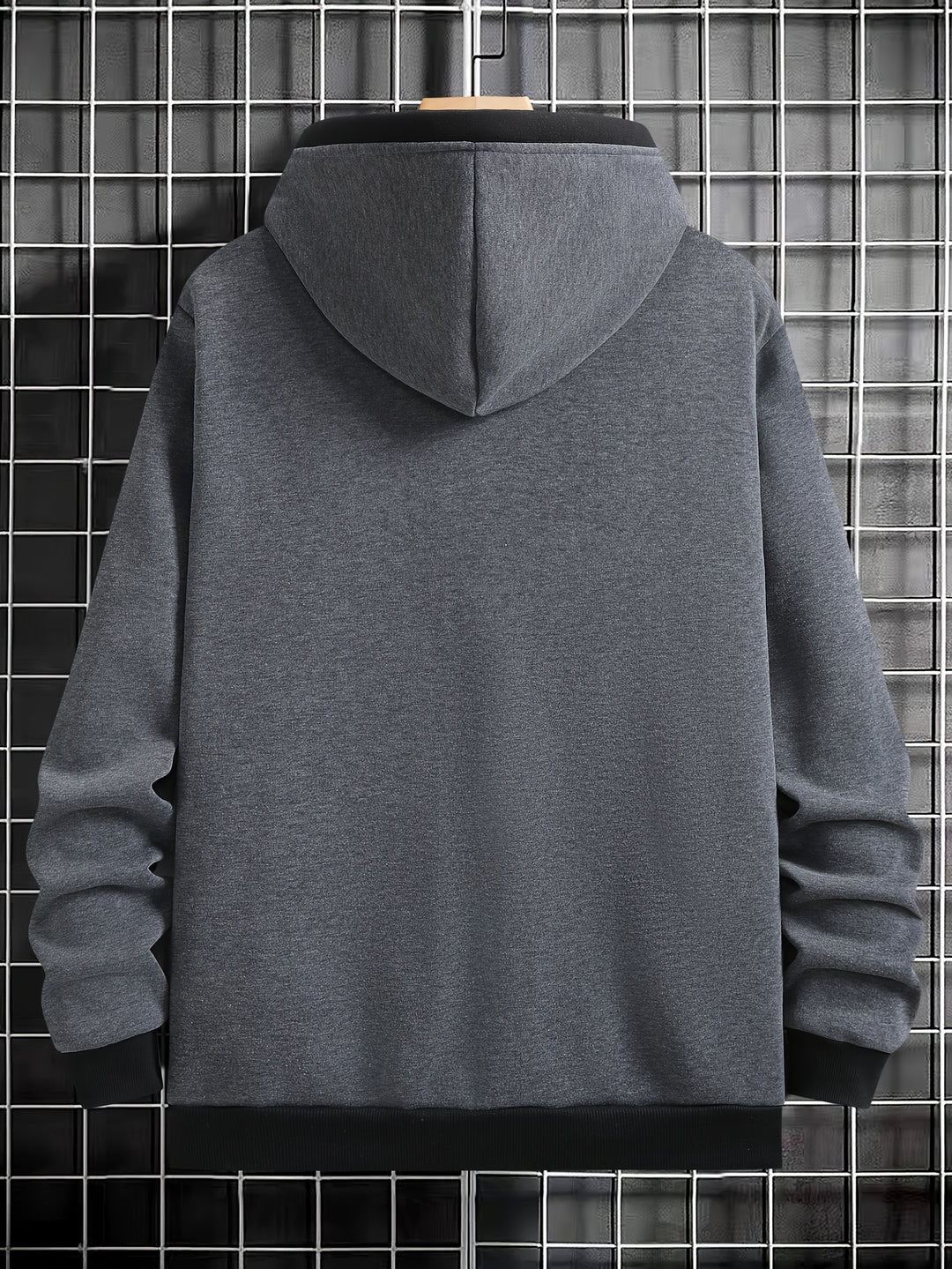 Calder Contrast Zip Hoodie