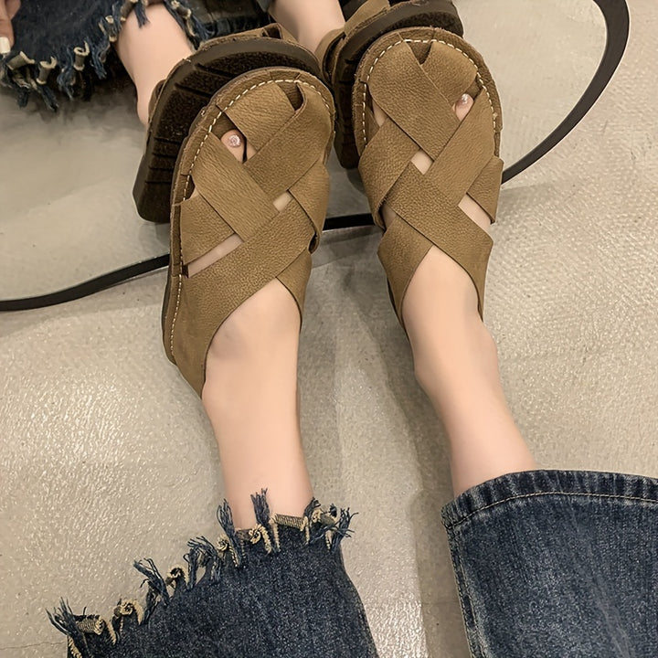 Sand & Stitch Hollow-Out Sandal