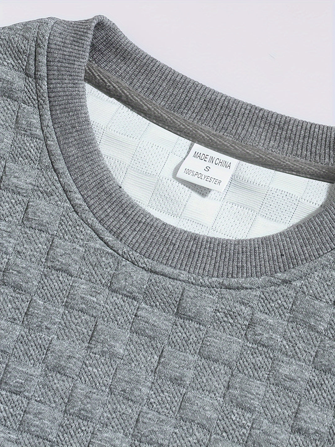 Vantage Checkered Crewneck