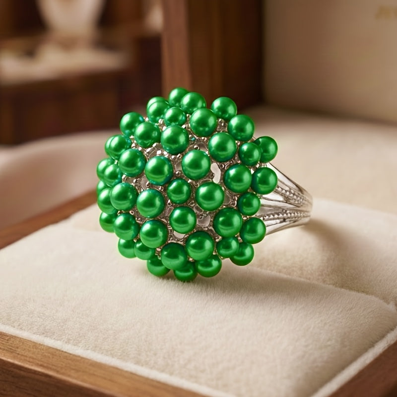 Prism Bloom Cluster Ring