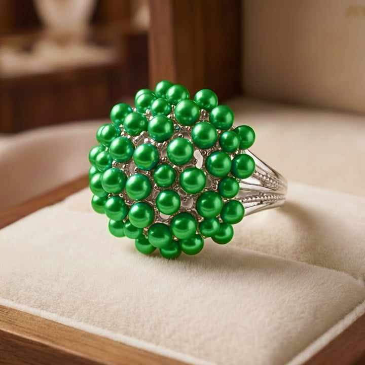 Prism Bloom Cluster Ring