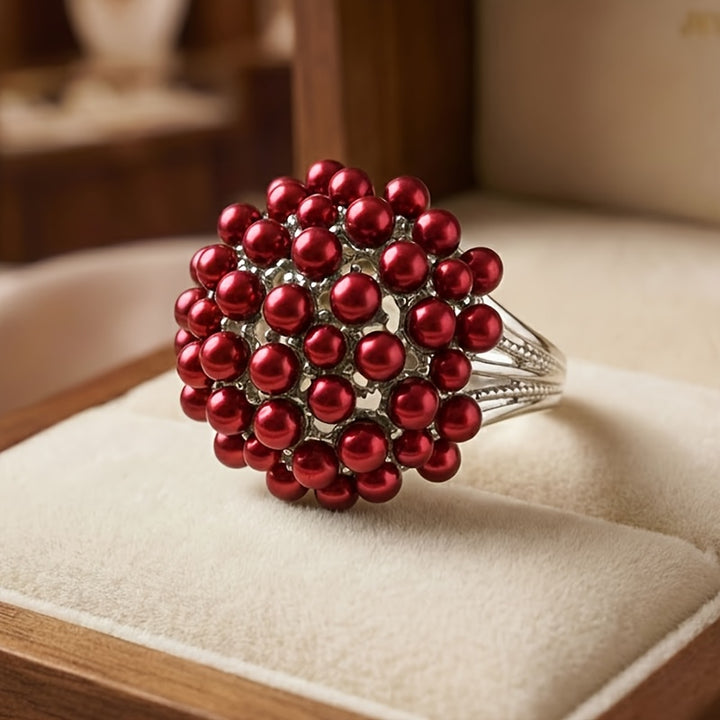 Prism Bloom Cluster Ring