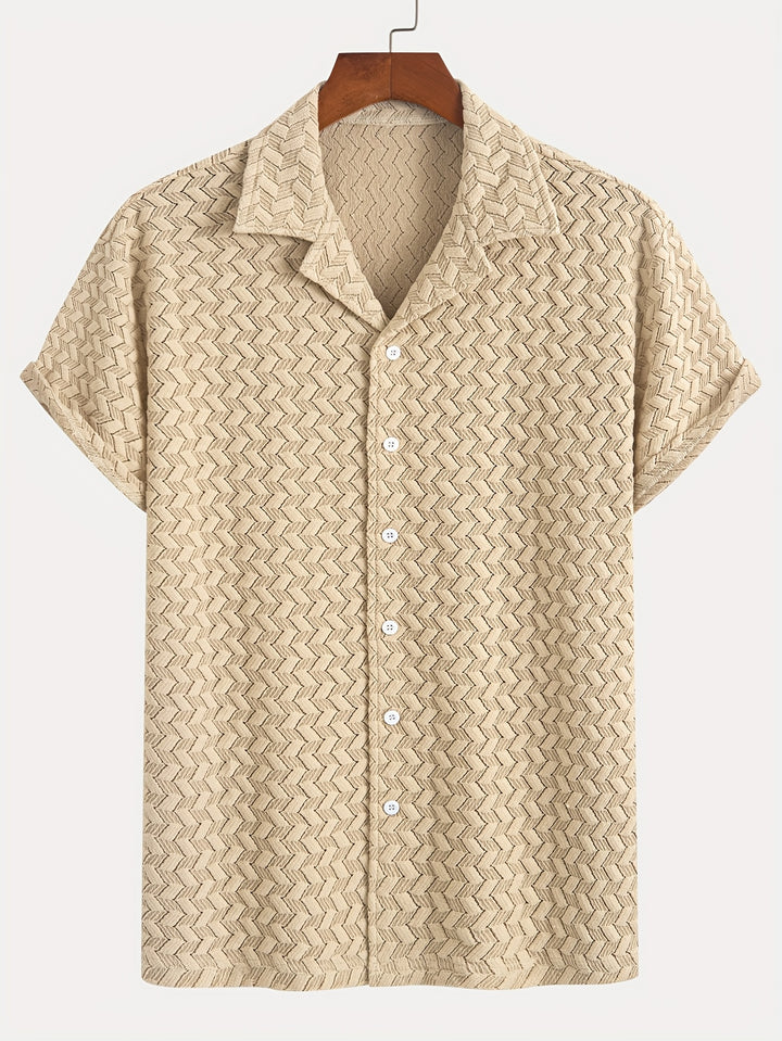 Cavetto Camp Collar Knit Shirt