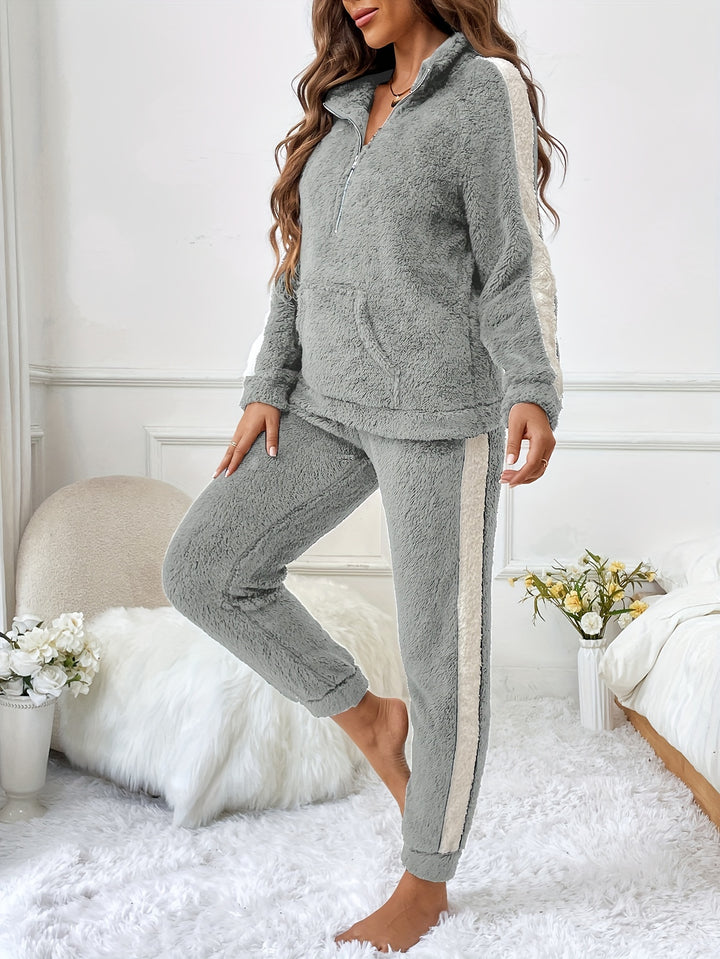 Teddy Fleece Pajama Set