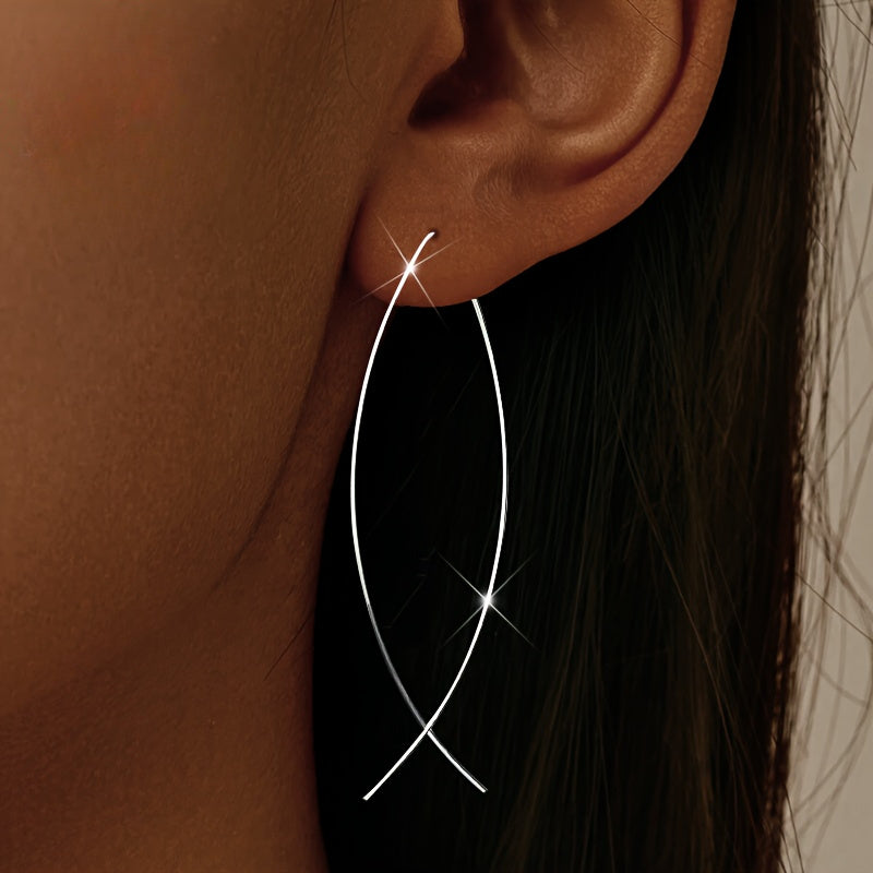 Eclipse Hoop Earrings