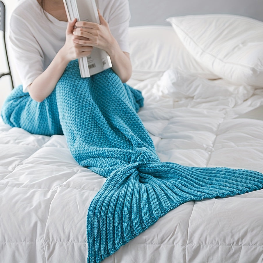 Mermaid Knit Blanket