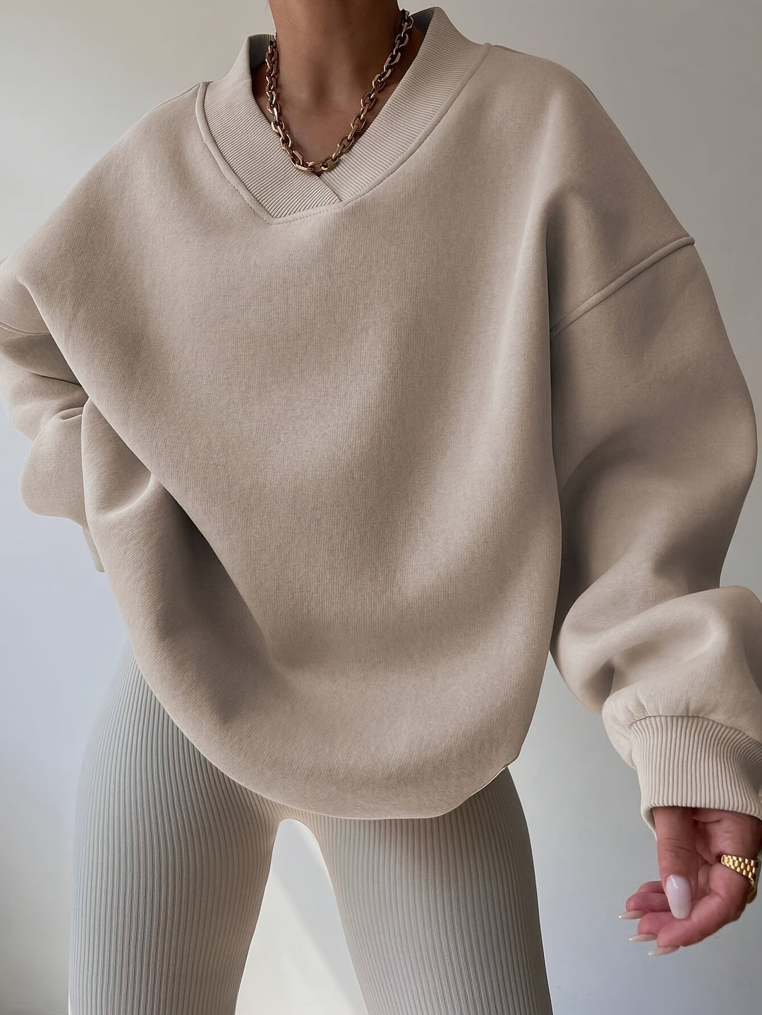 Off-Duty Oversized Sweatshirt
