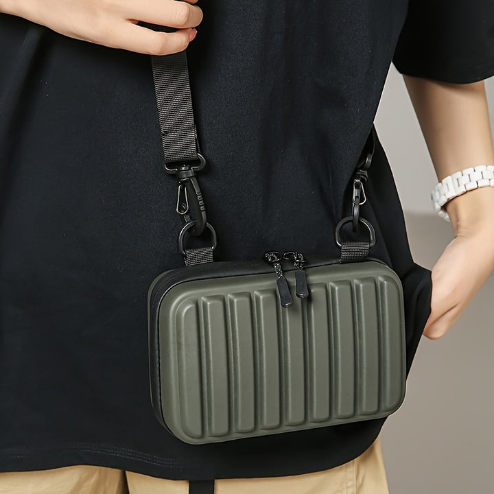 Ribbed Shell Crossbody Bag