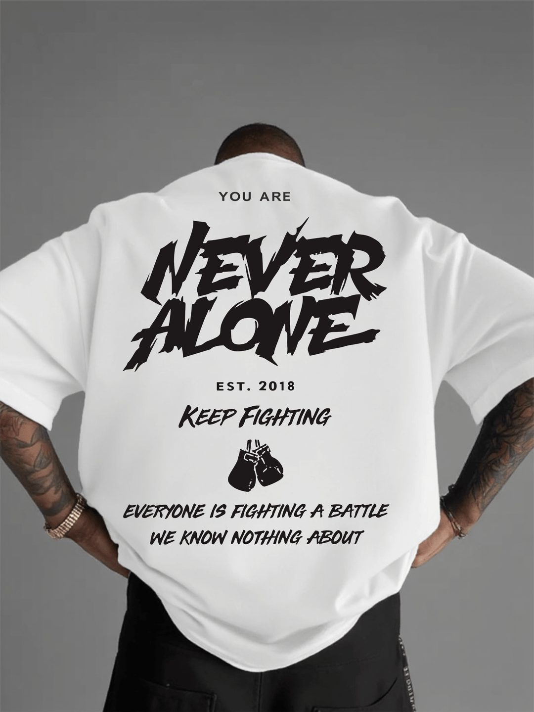 Never Alone™ Oversized Tee