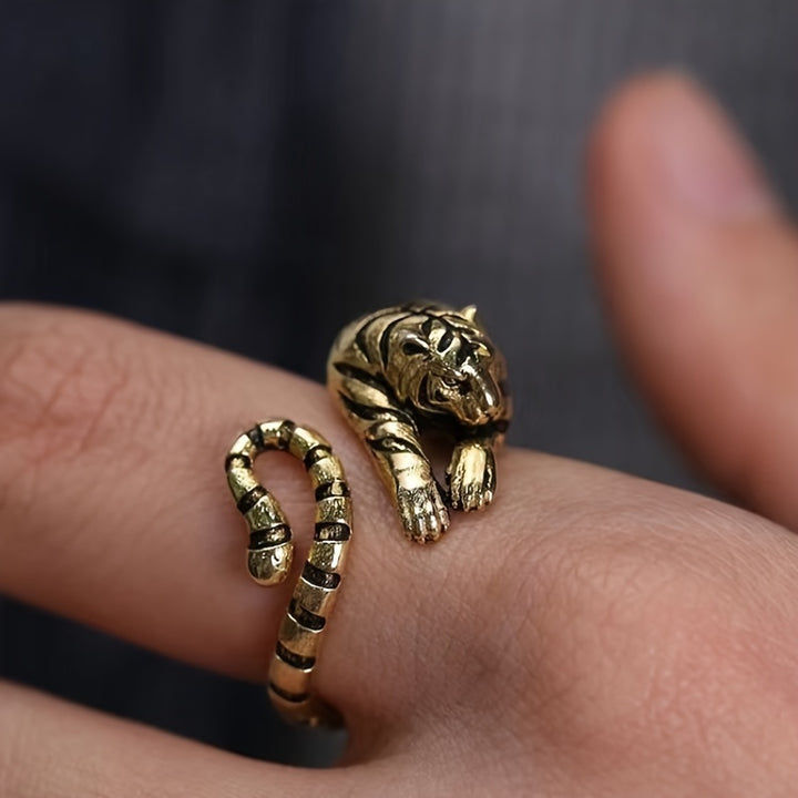 Untamed Spirit Tiger Ring