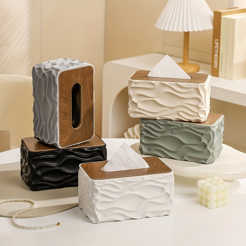 Ripple Tissue Box