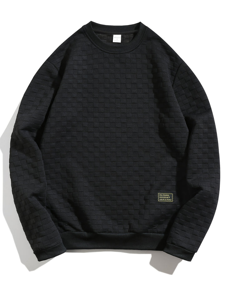 Vantage Checkered Crewneck