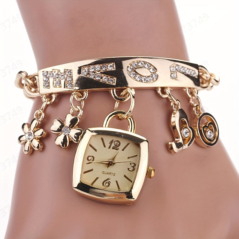 Love Charm Bracelet Watch
