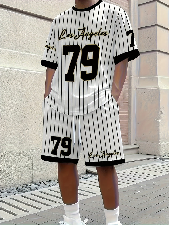 District 79' Pinstripe Set