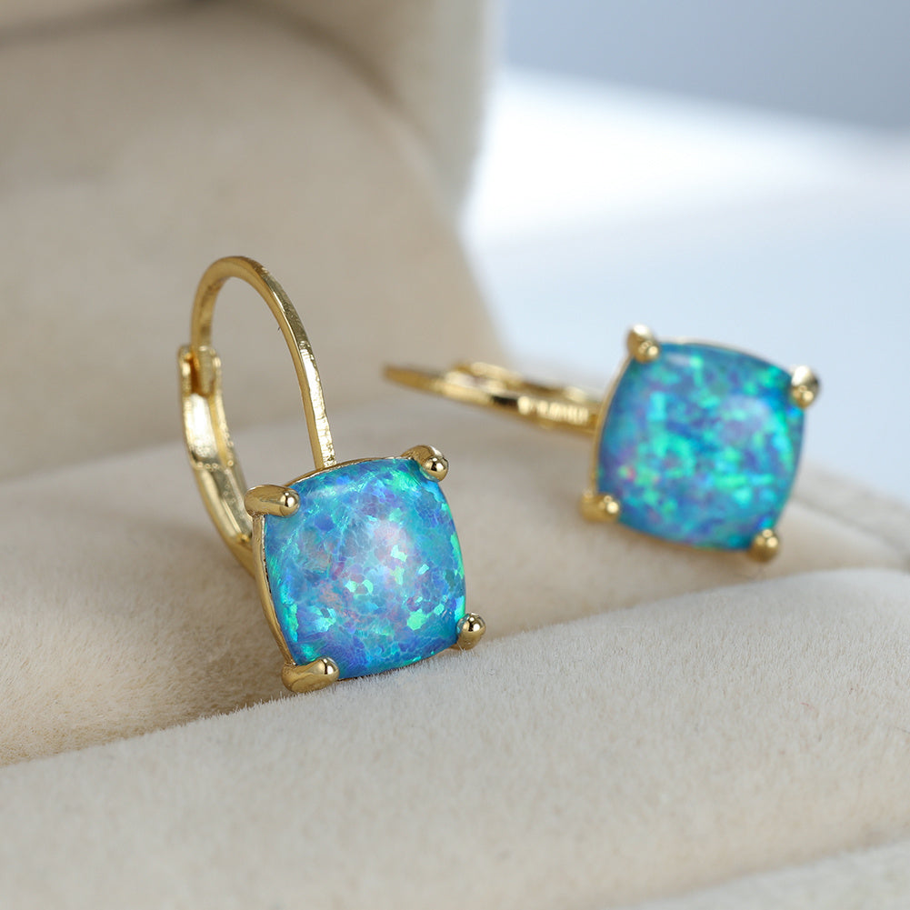 Iris Opal Earrings