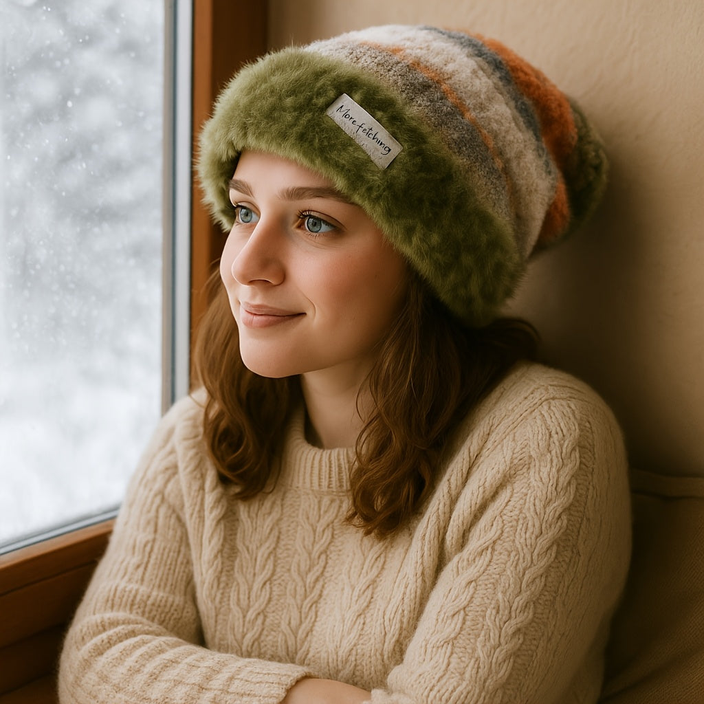 Ridge & Pine Stripe Beanie