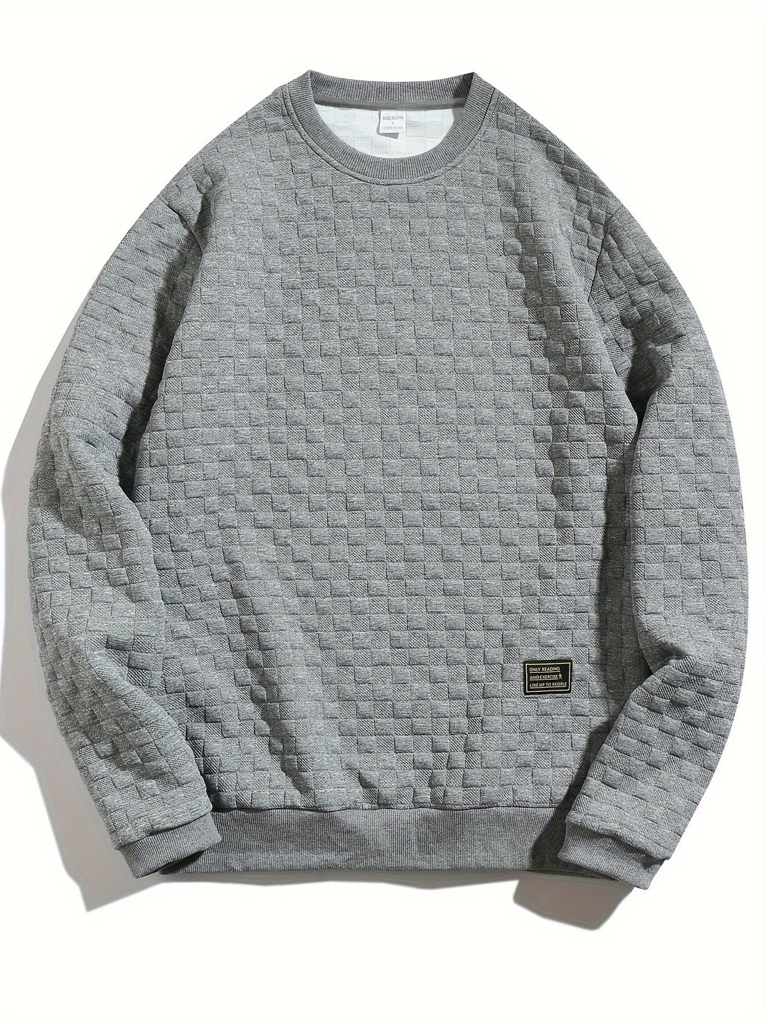 Vantage Checkered Crewneck