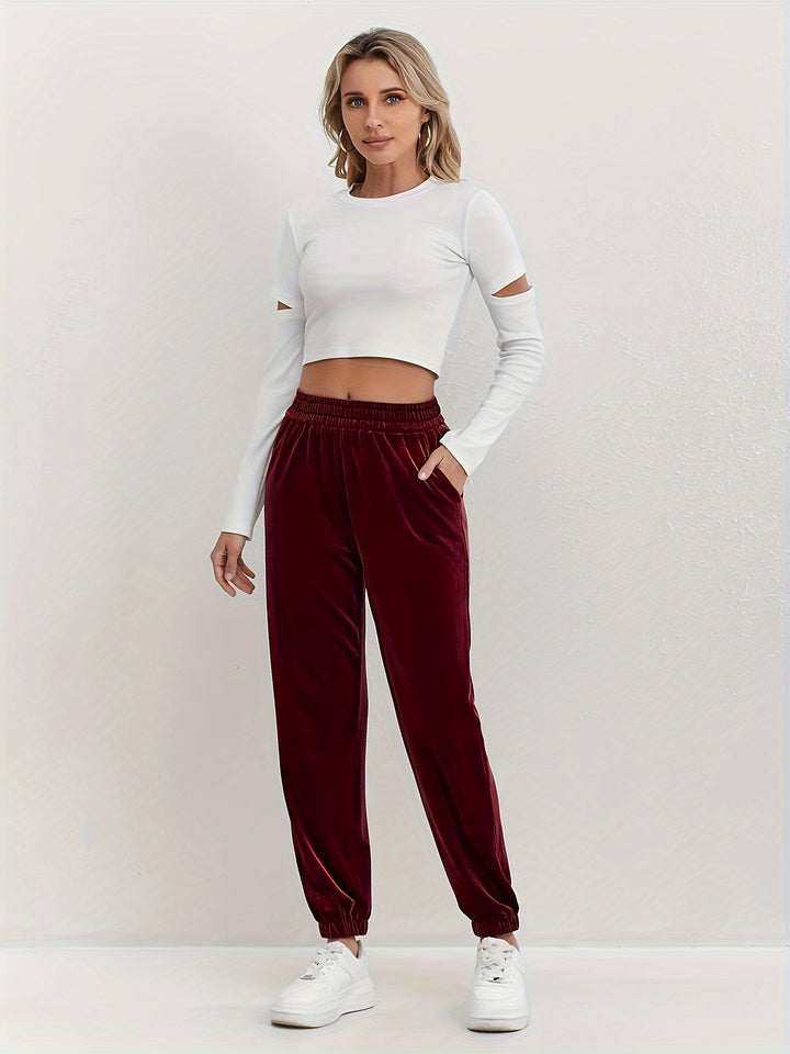 Haze Velvet Jogger