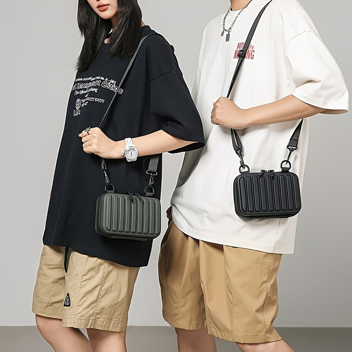 Ribbed Shell Crossbody Bag