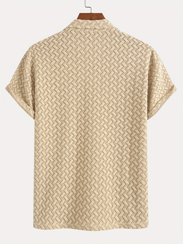 Cavetto Camp Collar Knit Shirt