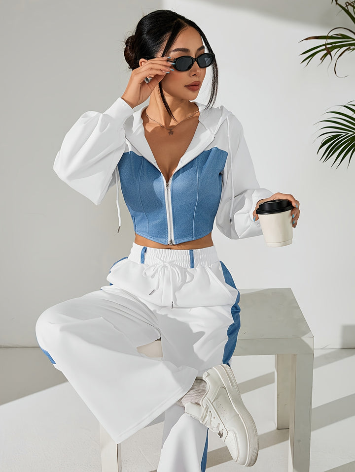 Aviara Contrast Zip Co-Ord