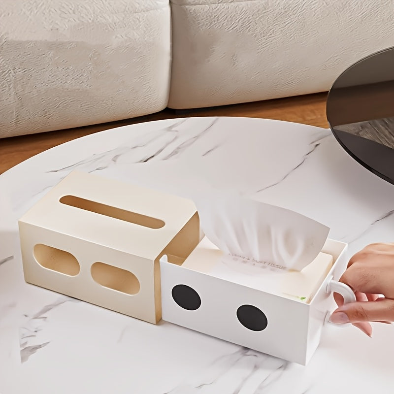 Side Eye Tissue Box