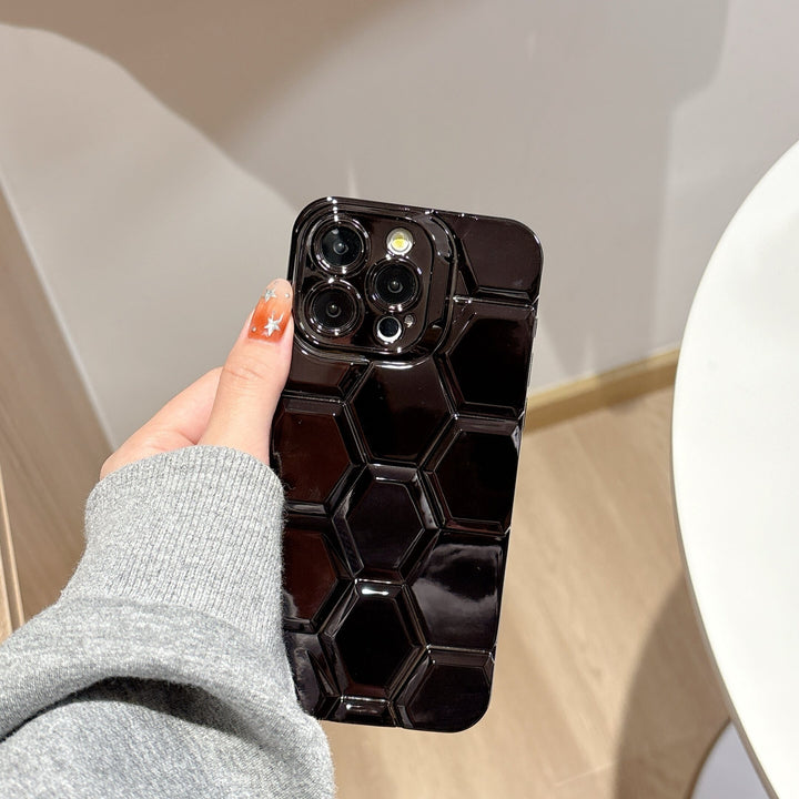 Hex Chrome iPhone Case