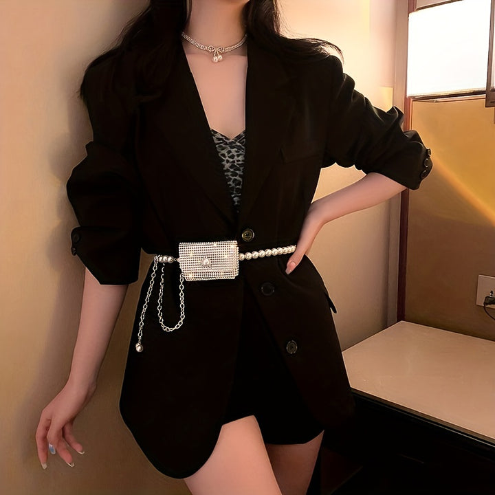 Aveline Mini Chain Waist Bag